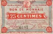 Frankreich 25 cent. Roubaix-Tourcoing