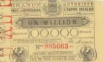 Frankreich 25 Centimes Loterie de Chatearoux - 1868 - VF - 2 nd ex