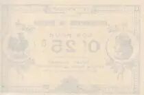 Frankreich 25 Cents - Prisionniers de guerre - 15&egrave;me r&eacute;gion
