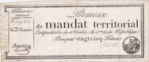 Frankreich 25 Francs - 28 Ventose An IV (18.03.1796) - VF+