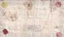 Frankreich 25 Livres- Black print - 06-06-1793 - Sign. Jame - Serial 3660 - L.168