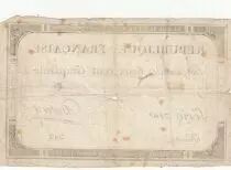 Frankreich 250 Livres - 7 Vendemiaire An II - 28.9.1793 - Sign. Dubos