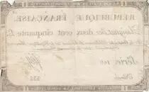 Frankreich 250 Livres - 7 Vendemiaire An II - 28.9.1793 - Sign. Fery