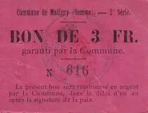 Frankreich 3 F Matigny