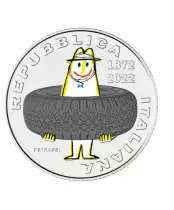 Frankreich 3 X 5 Euros - 150th of the Pirelli\'s fondation - Triptyque - 2022
