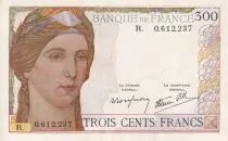 Frankreich 300 Francs - C�r�s et Mercure - 1939 - Letter R - VF to XF - P.88c