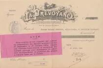 Frankreich 35.20 francs - Bank cheque receipt - La pr&eacute;voyance - 1915