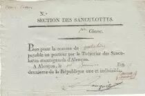 Frankreich 4 livres - Orne - Alen&ccedil;on - Section of the sanculottes - 1793