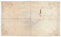 Frankreich 400 Livres 21-11-1792 - Sign. Rousseau Serial 1586 - VF