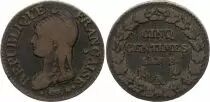 Frankreich 5 Centimes Dupr&eacute; - A Paris