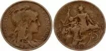 Frankreich 5 Centimes Liberty head - 1902