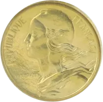 Frankreich 5 Centimes Marian - 1969 from UNC set