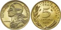 Frankreich 5 Centimes Marian - 1971 UNC