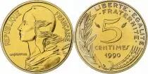 Frankreich 5 Centimes Marianne - 1990
