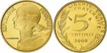 Frankreich 5 Centimes Marianne - 2000 BU - From Box Set