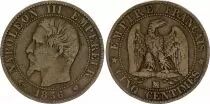 Frankreich 5 Centimes Napol&eacute;on III - Nude Head - 1856 MA Marseille
