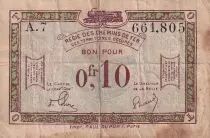 Frankreich 5 Centimes Regie des chemins de Fer - 1923 - Serial A.7 - F - R.2