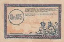Frankreich 5 Centimes Regie des chemins de Fer - 1923 - Serial B.5 - VF - R.1