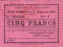 Frankreich 5 F Drocourt