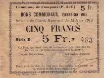 Frankreich 5 F Fampoux