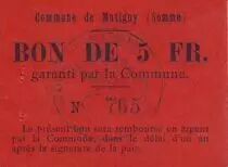 Frankreich 5 F Matigny