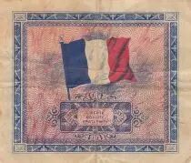 Frankreich 5 Francs - Allied Military Currency - 1944 - Serial 2 - P.115