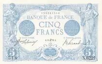 Frankreich 5 Francs - Blue - 15-06-1915 - S�rie X.6221