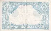 Frankreich 5 Francs - Blue - 1916 - Serial J.14945 - P.70