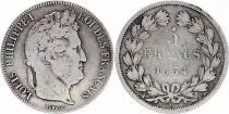 Frankreich 5 Francs - Louis-Philippe Ier - Tranche en relief - D Lyon - 1834