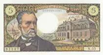 Frankreich 5 Francs - Pasteur - 05-05-1967 - Serial N.55