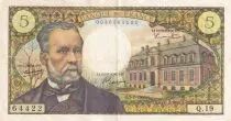 Frankreich 5 Francs - Pasteur - 05-06-1969 - Serial Z.108 - P.146