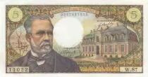 Frankreich 5 Francs - Pasteur - 06-02-1969 - Serial W.87