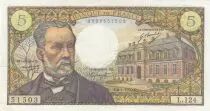 Frankreich 5 Francs - Pasteur - 08-01-1970 - Serial L.124