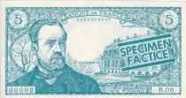 Frankreich 5 Francs - Pasteur - Sp�cimen factice - Fantasy