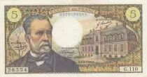 Frankreich 5 Francs - Pasteur 04-09-1969 - Serial G.110