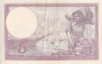 Frankreich 5 Francs - Purple - 04-05-1933 - Serial L.56935 - P.79