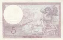 Frankreich 5 Francs - Purple - 05-12-1940 - Serial P.66595
