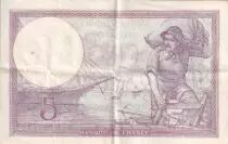Frankreich 5 Francs - Purple - 06-04-1933 - Serial B.54279 - P.79