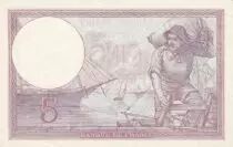 Frankreich 5 Francs - Purple - 22-06-1933 - Serial Q.56272 - P.79