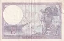 Frankreich 5 Francs - Purple - 27-06-1924 - Serial X.18649 - P.79