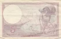 Frankreich 5 Francs - Purple - 28-09-1939  - Serial O.63620-769 - P.79