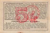 Frankreich 5 Francs - Saint-Quentin and Guise Regions - Fonsomme - 01-09-1917
