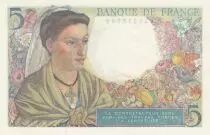 Frankreich 5 Francs - Shepherd - 05-04-1945 - Serial W.140