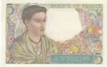 Frankreich 5 Francs - Shepherd - 05-08-1943 Serial H.59