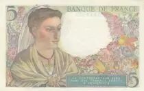 Frankreich 5 Francs - Shepherd - 30-10-1947 - Serial A.153