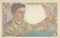 Frankreich 5 Francs - Shepherd - 30-10-1947 - Serial O.151