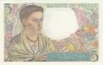 Frankreich 5 Francs - Shepherd - 30-10-1947 - Serial P.157