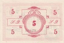 Frankreich 5 Francs - Ville - Saint-Quentin - 06-03-1916 - S&eacute;rie G