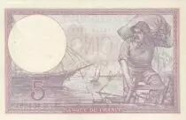 Frankreich 5 Francs - Violet - 03-04-1929 - Serial M.40465