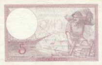 Frankreich 5 Francs - Violet - 28-09-1939 - Series S.63315